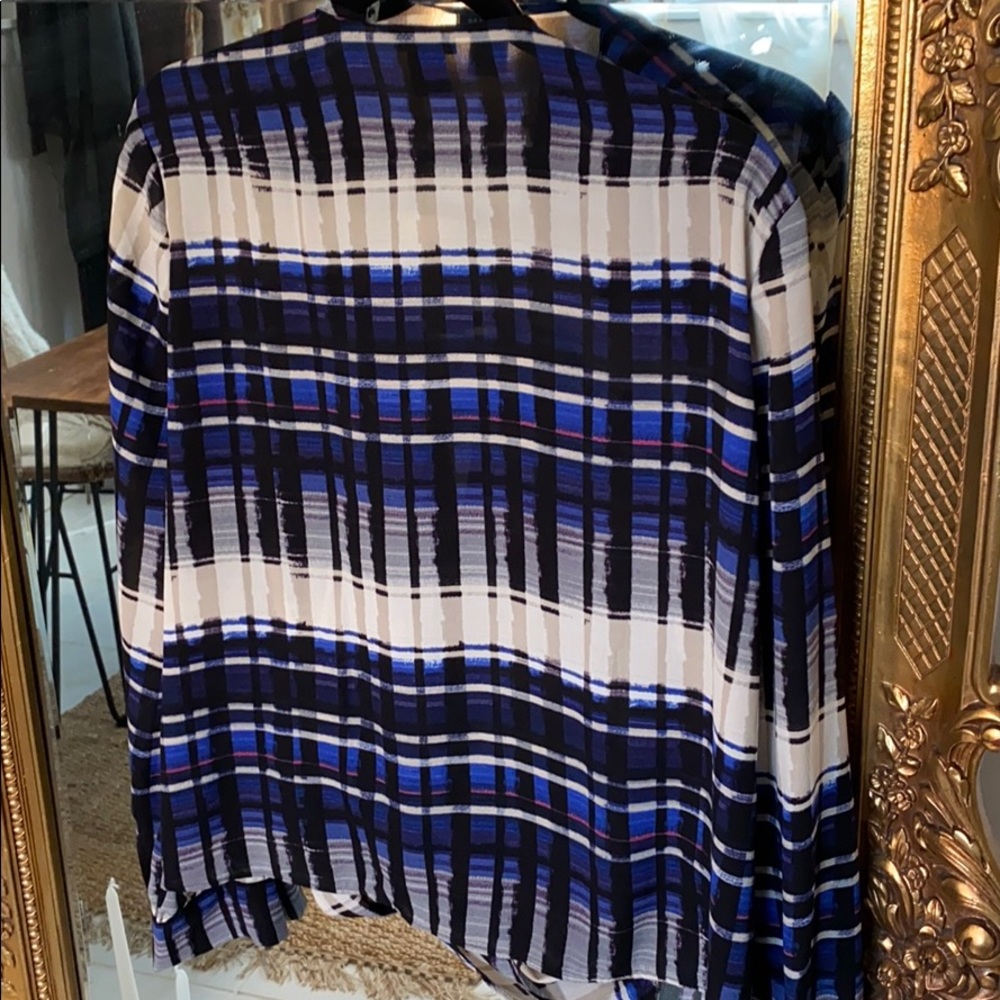 Ann Taylor cross front blouse - Picture 4 of 4
